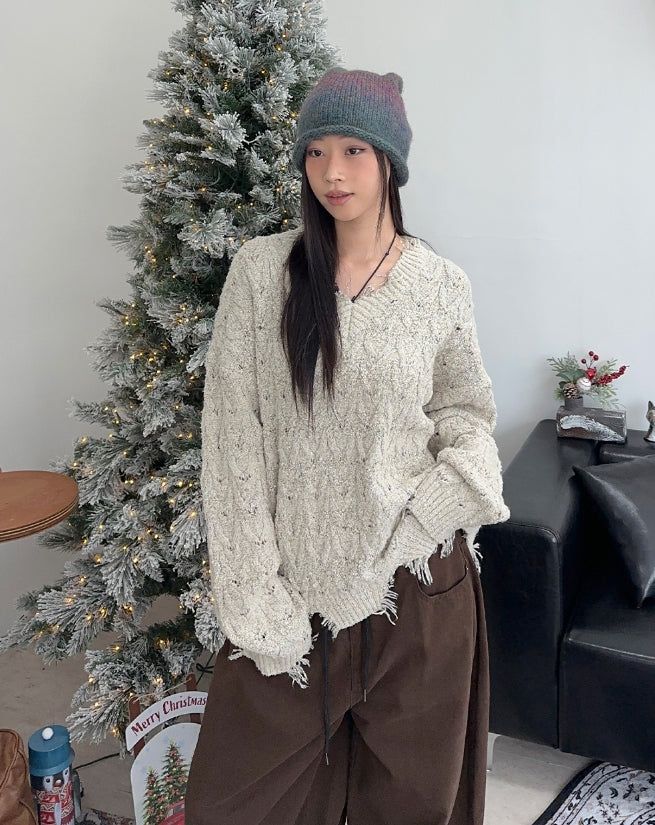 Lippe Vintage Cable Knit