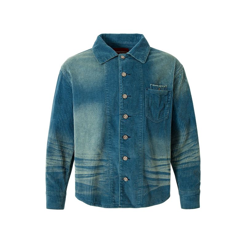 WANGXINGYU(ワンシンユー)の「VINTAGE WASHED CORDUROY SHIRT(Tops)」