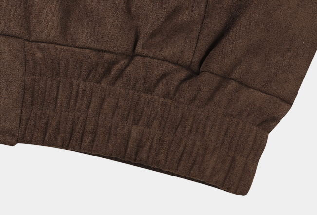 Bias Classic Bias Incision Suede Jacket