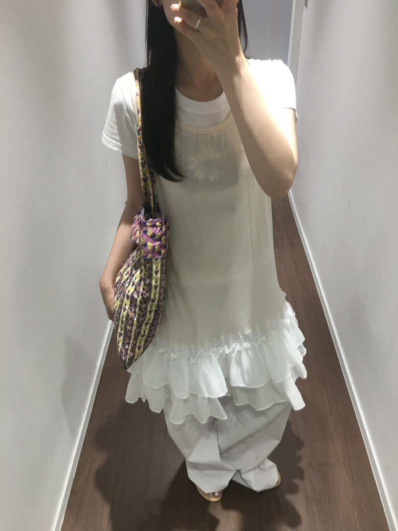 frilly pop dress (2color)