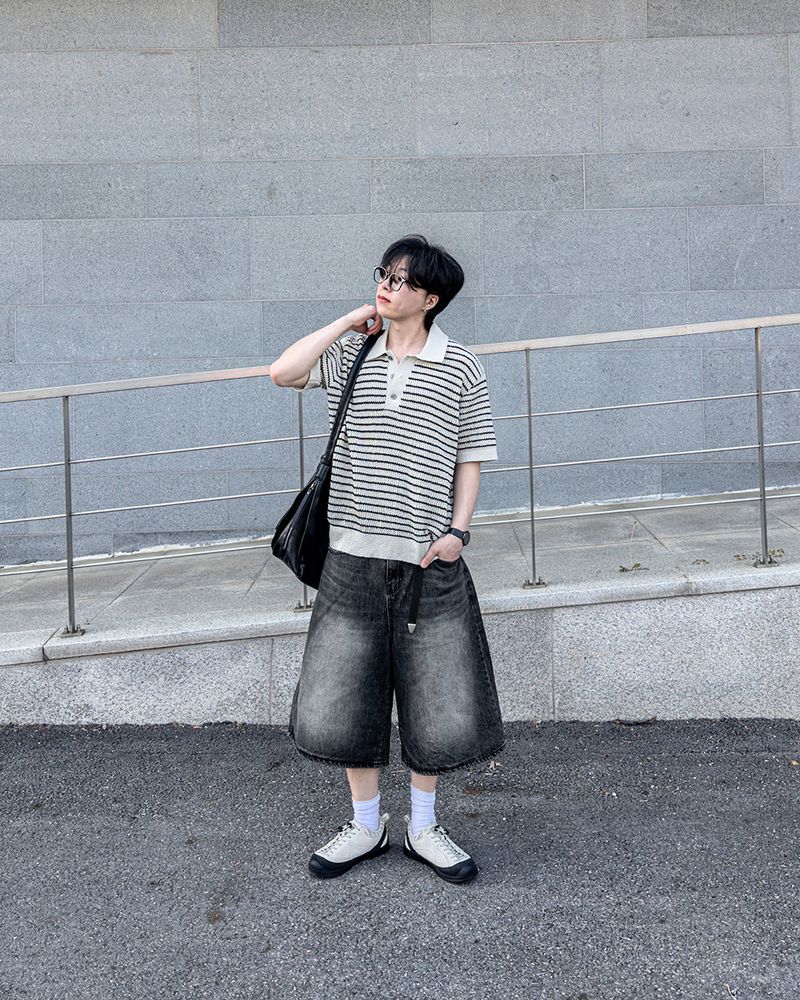 Pale Gracy Bermuda Denim