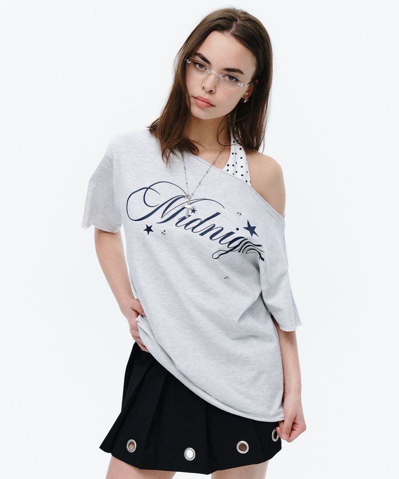 MIDNIGHT MOVE（ミッドナイトムーブ）の「dot set t (off white)（Tops）」