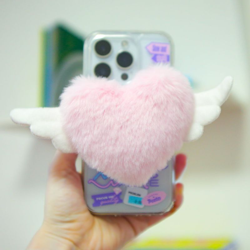 【MADE】Plush Big Heart Smart Tok / Pesto 27.