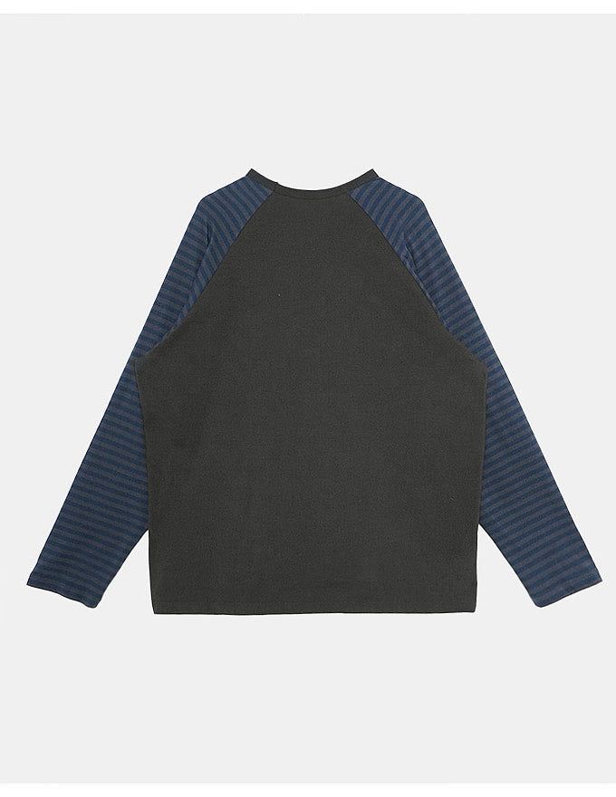 Future Raglan Stripe Over Long Sleeve T