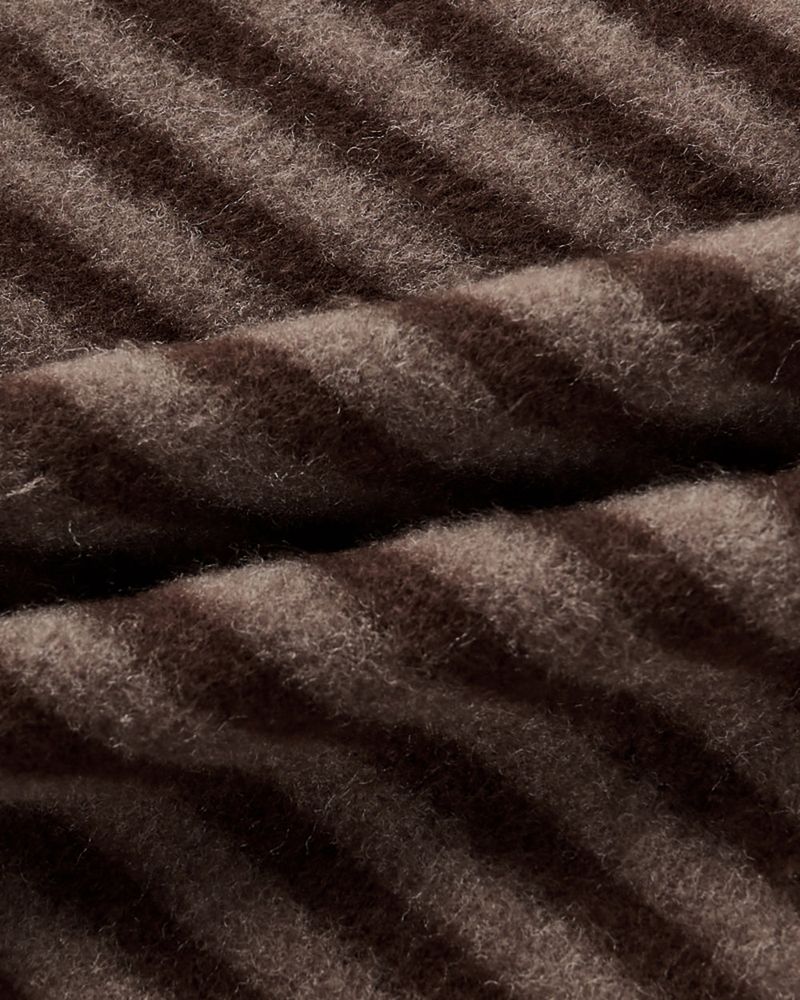 Labeni Striped Brushed Hoodie