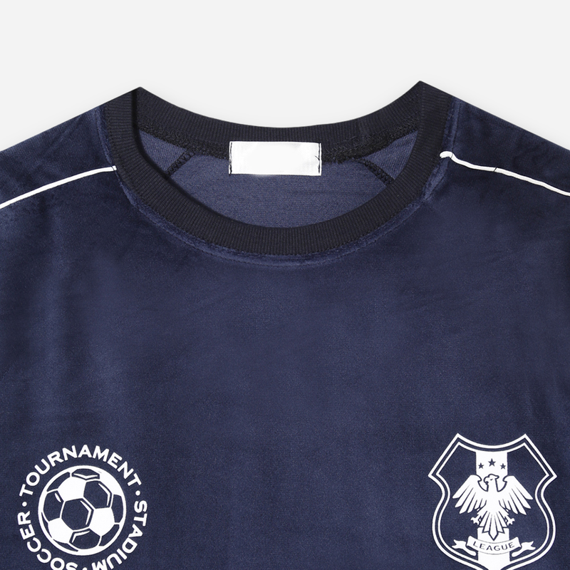 Velvet Soccer Long-Sleeved T-shirt