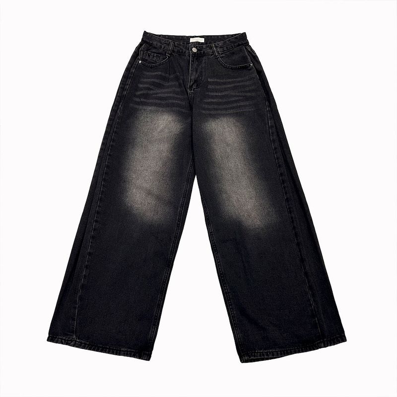 Bellingham Pintuck Wide Denim