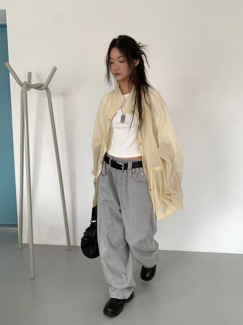 BELT LOOP SWEAT PANTS (2C)