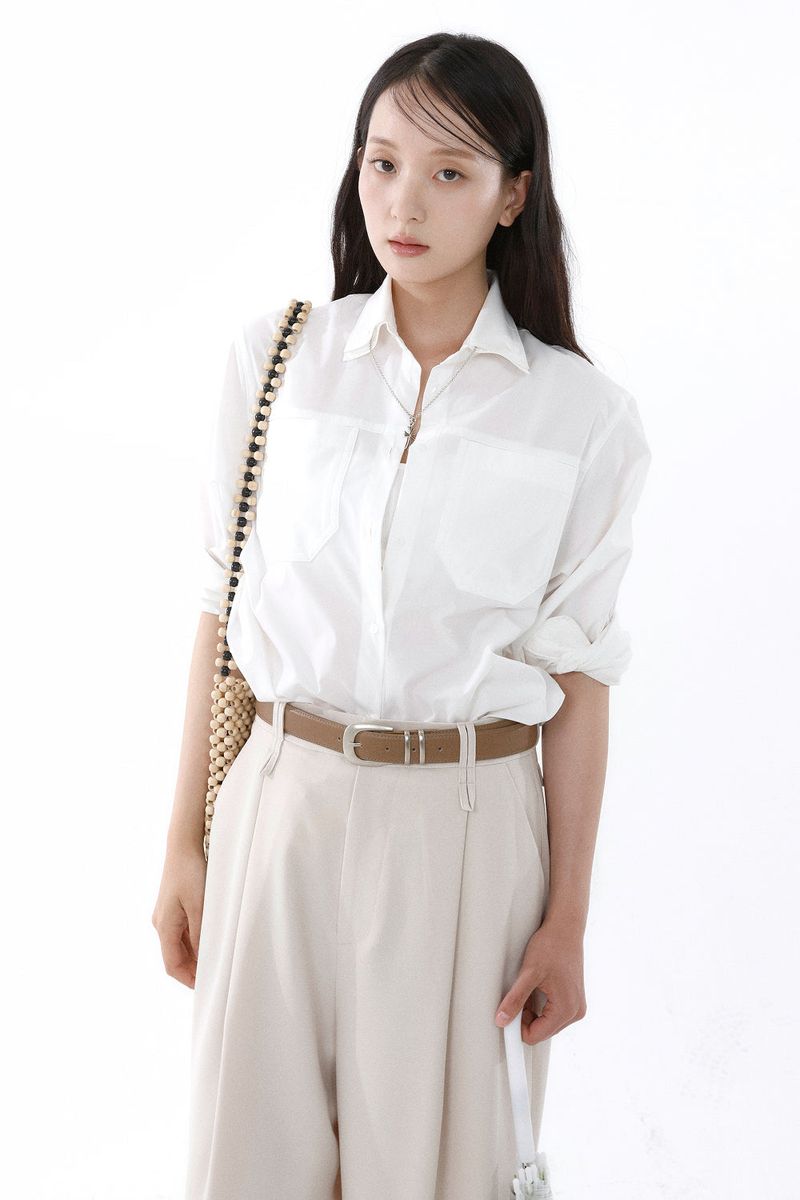 EDGE LOOP PANTS_SAND BEIGE