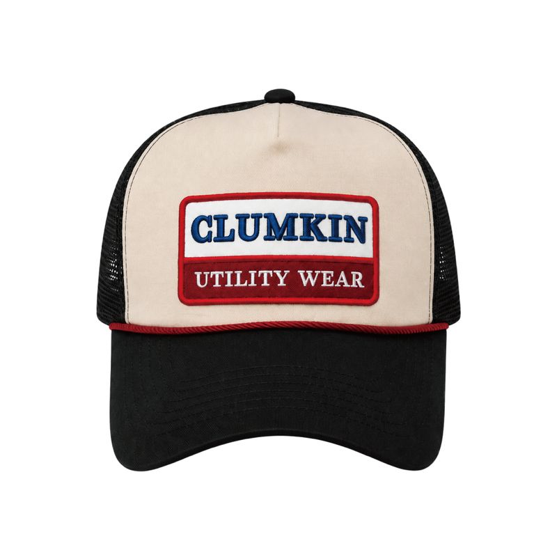 CLUMKIN（クラムキン）の「ヴィンテージパッチメッシュキャップ (BLACK)（帽子）」
