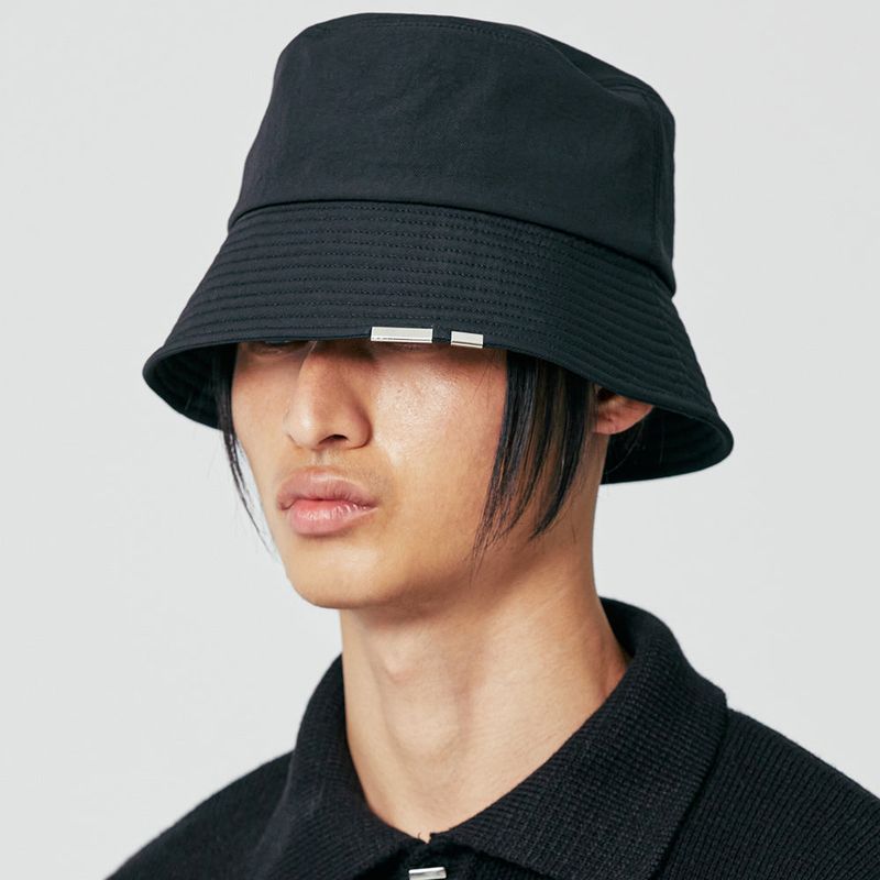 S SY（エスエスワイ）の「nylon drop tip bucket hat（Hats）」