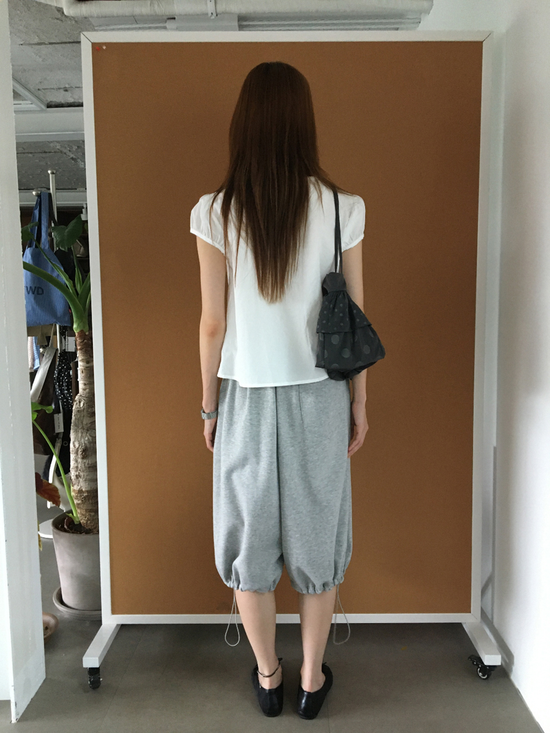 French puff blouse (3color)