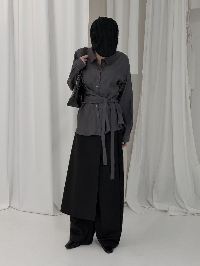 Merom Wrap Skirt Pants