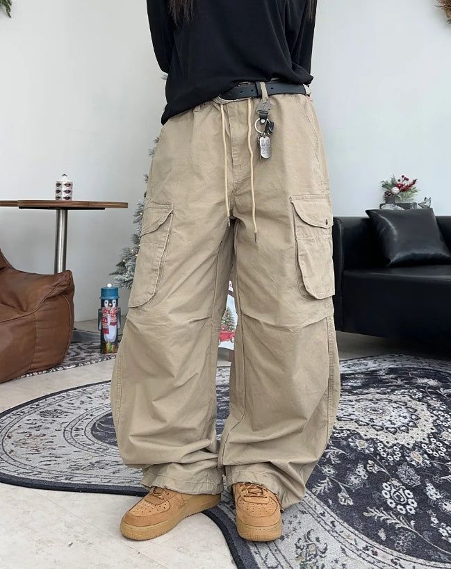 SATIIIZ（サティーズ）の「ディーゼルワイドカーゴパンツ（パンツ）」
