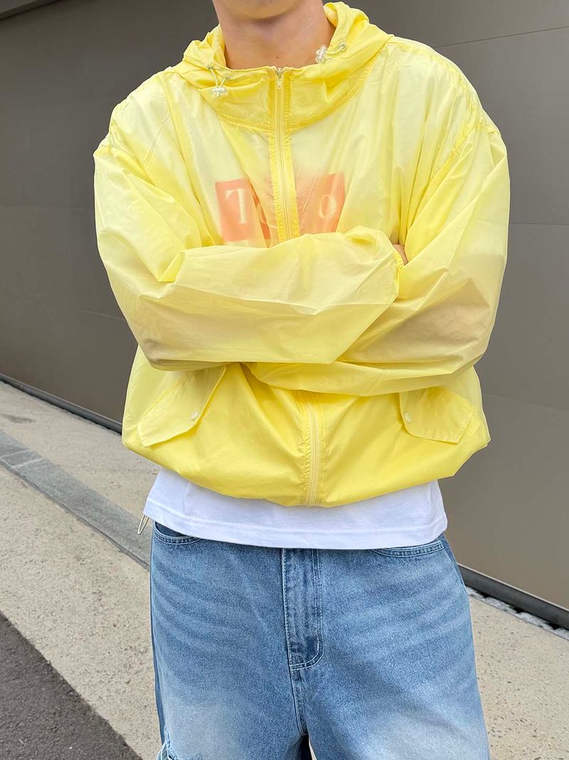Sheer hood wind breaker(7color)