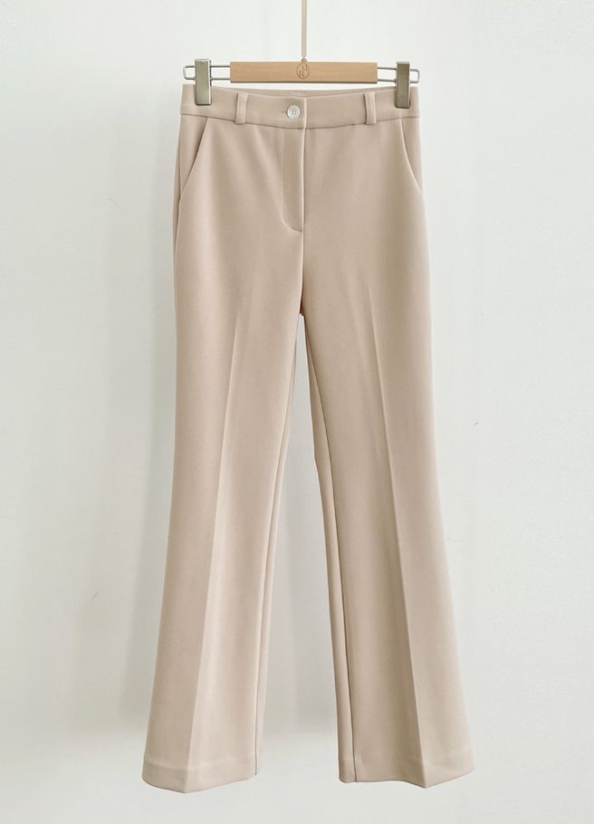 Masen Banding Span Bootcut Slacks