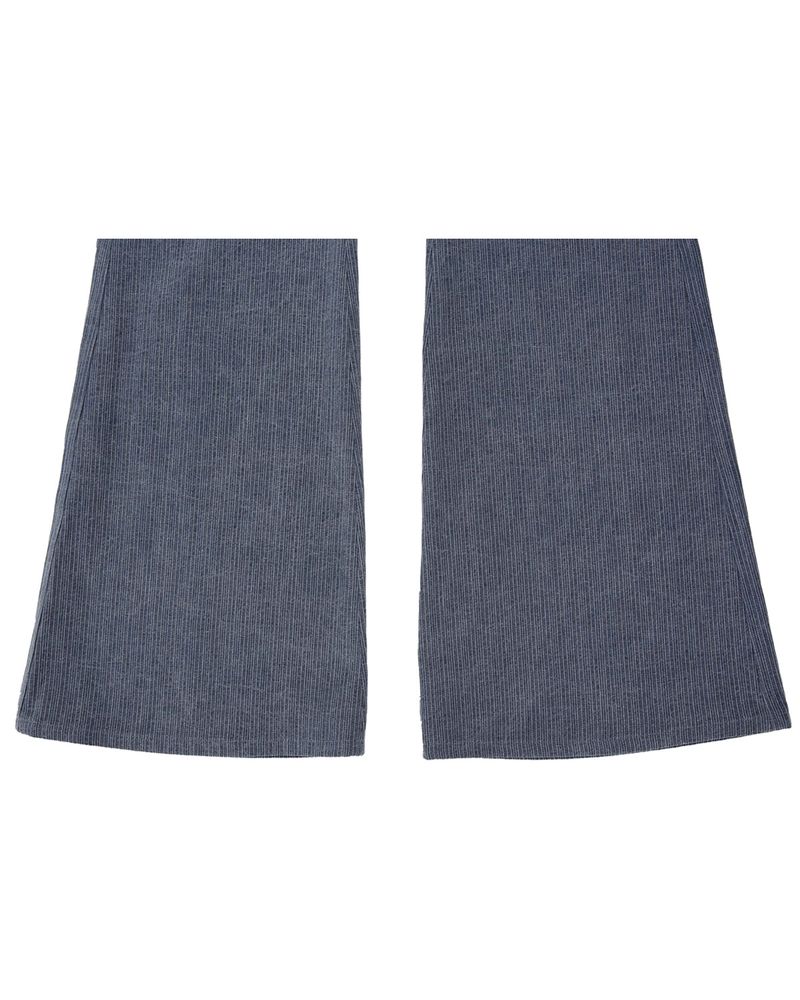Stripe Bootcut Pants _ BLUE