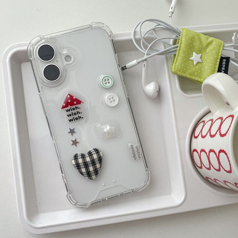 Ellebelle market（エルベルマーケット）の「[made]リトルウォッシュver. レジンスマホケース（スマホグッズ/小物）」