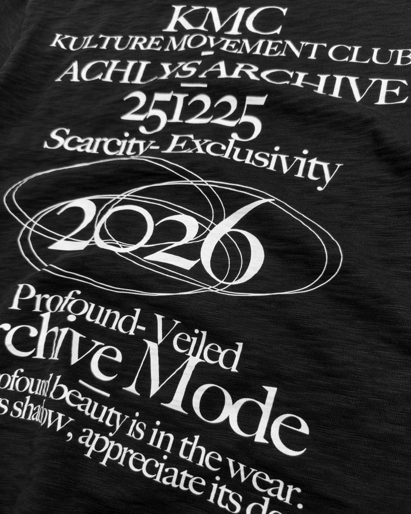 KMC | AA COLLAR Tee - Black
