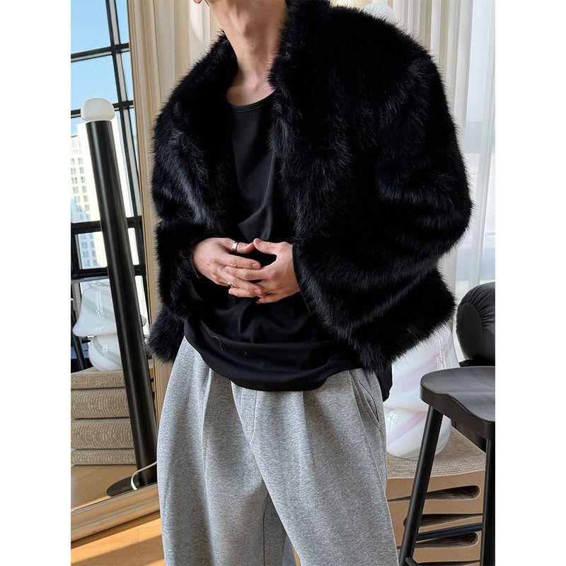 [Unisex] Off fur jacket
