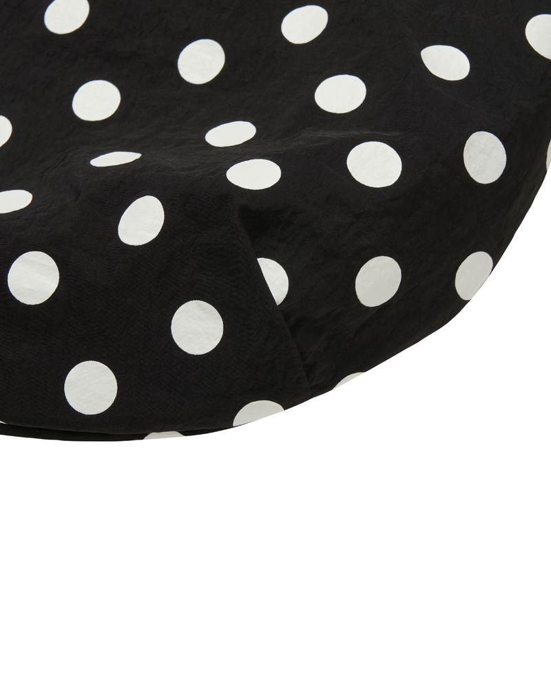 Foldaway tote - Black & White (M)