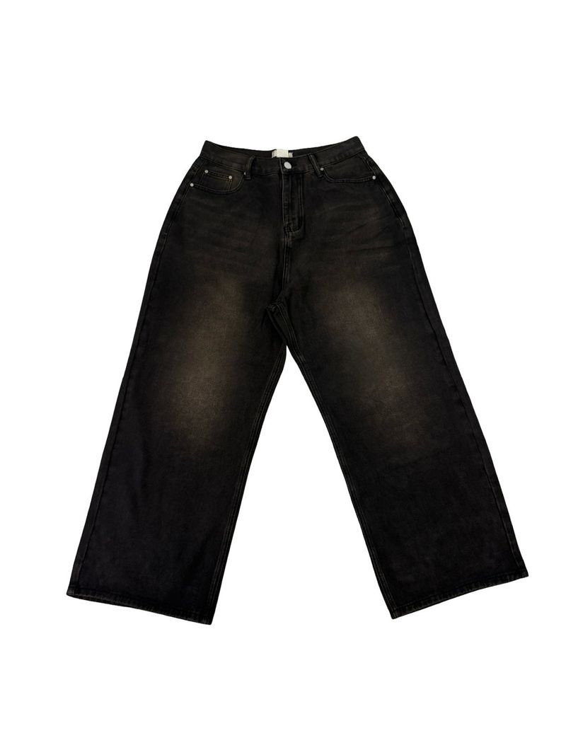 Zenith Thin Black Denim Pants (S / M / L)