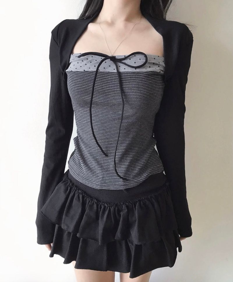 cloudemotion(クラウドエモーション)の「coty dot deep square glam top(Tops)」