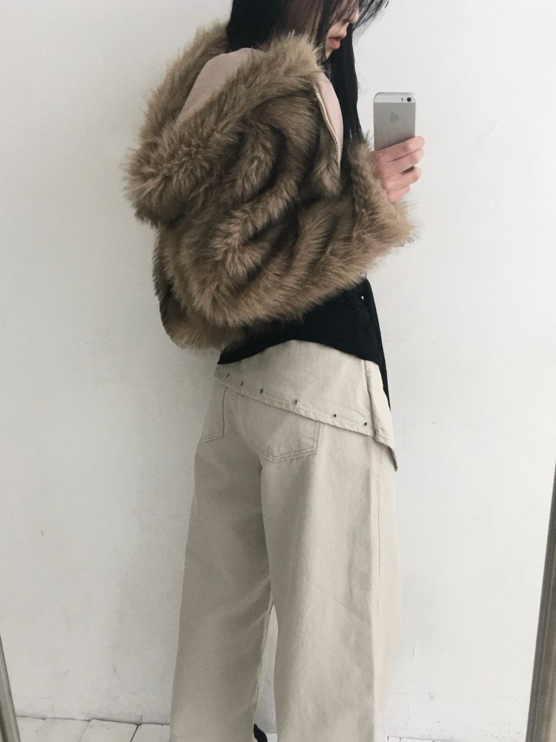Eyelet Steel Lap Scarf Pants (3c)