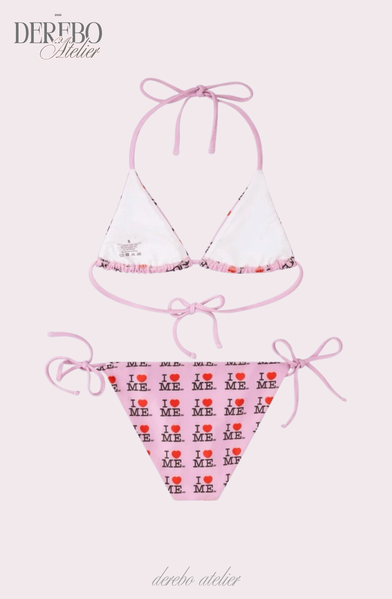 I love pink bikini