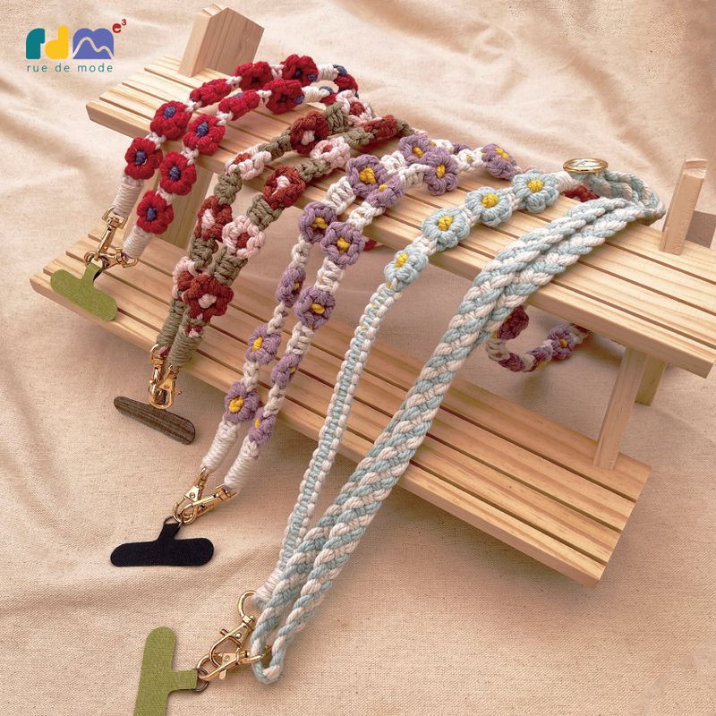 Handmade Floral Phone Strap