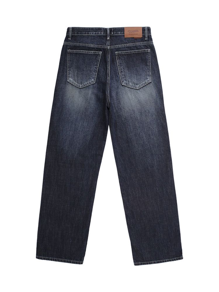 M193 DEEP WIDE DENIM PANTS