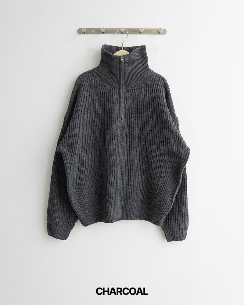 Como Half Zip-up Knit