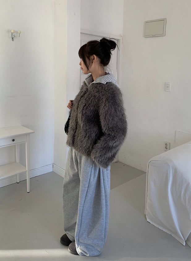 Dokyu Fur Collar Duffle Jacket