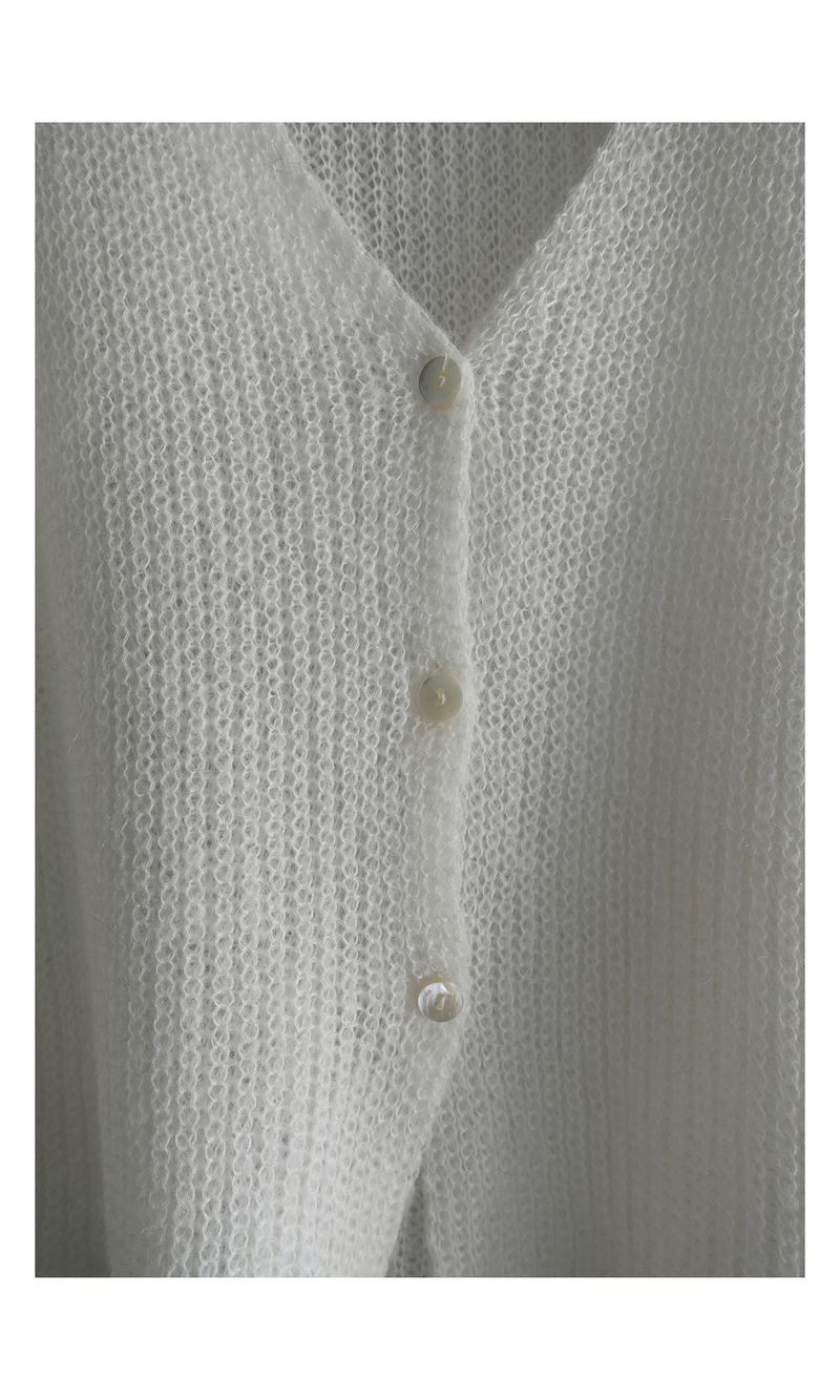 Lily kid mohair cardigan (2C)