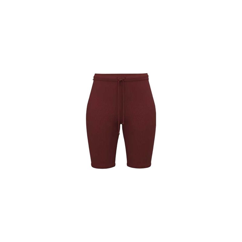 TUOMIO（トゥオミオ）の「リブドバイクショーツ / Ribbed Bike Shorts [Brown]（Pants）」