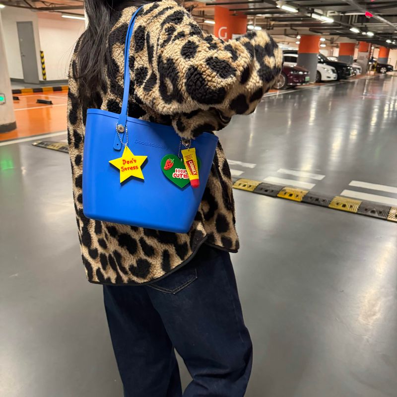 Waterproof Tote Bag Blue