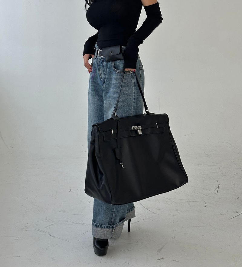 Lock set tote & cross big bag