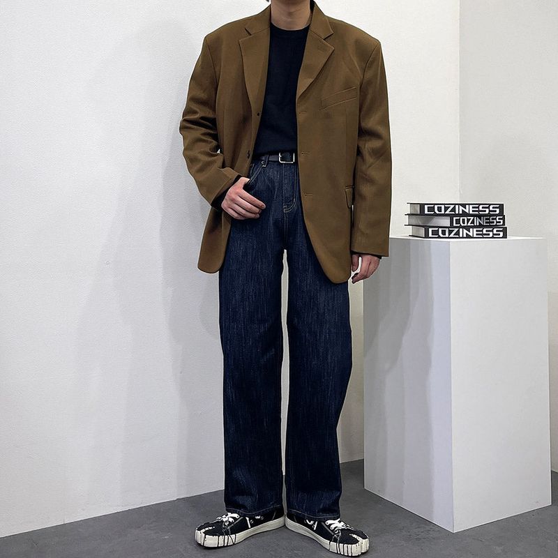 オーバーサイズフィットエルフェルジャケット