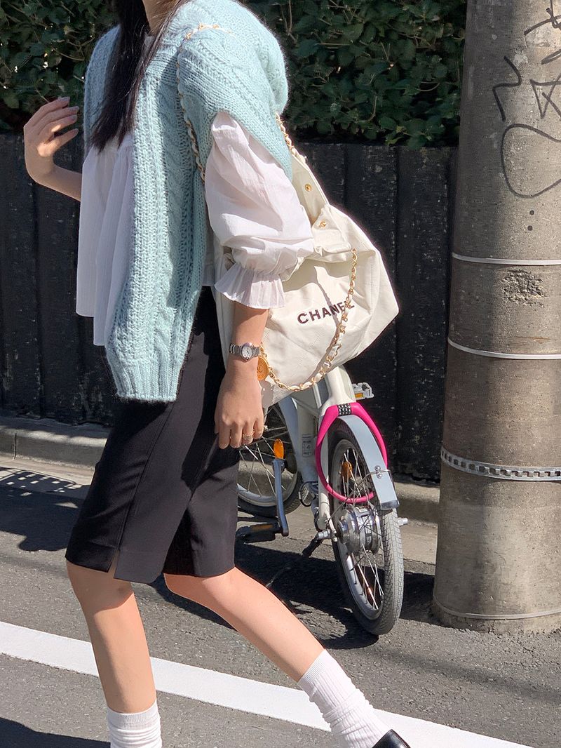 [MADE] Maatte Slit Biker Slacks