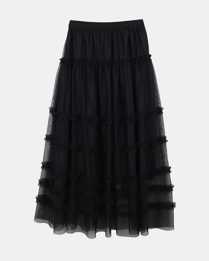 Ramu Tiered Long Skirt