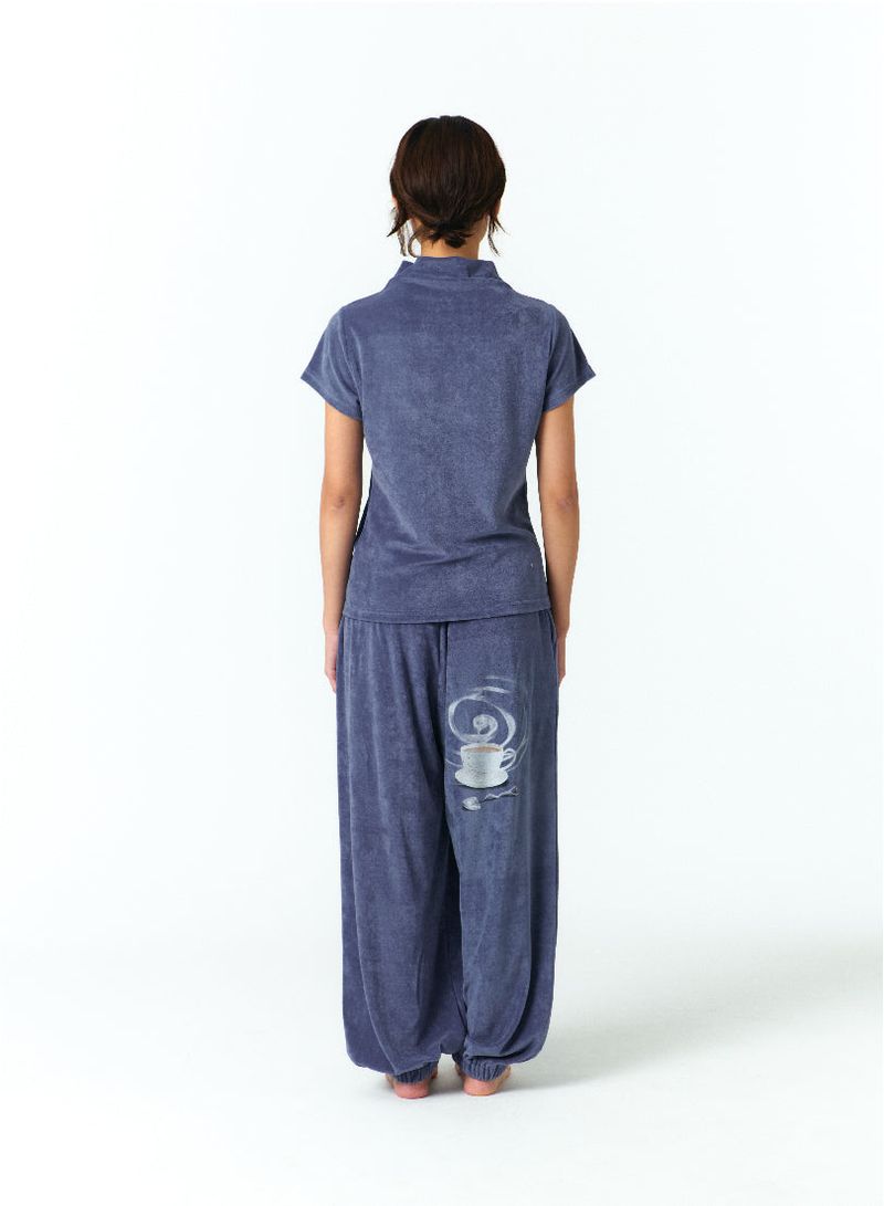 CRACKED CUP TERRY JOGGER TROUSER