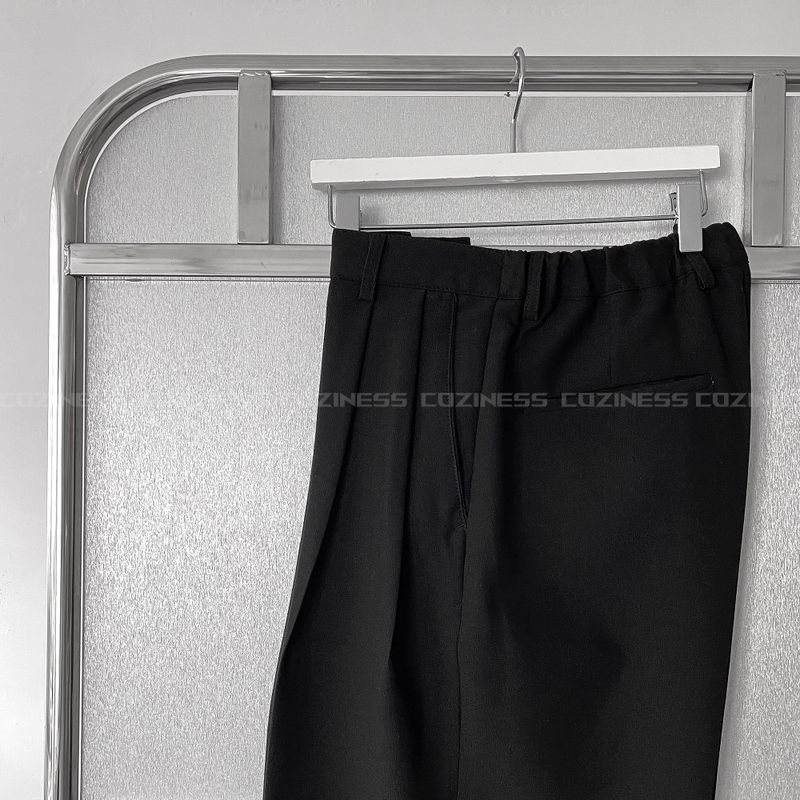 CR Clock Two-Tuck Wide Pants (2 colors)