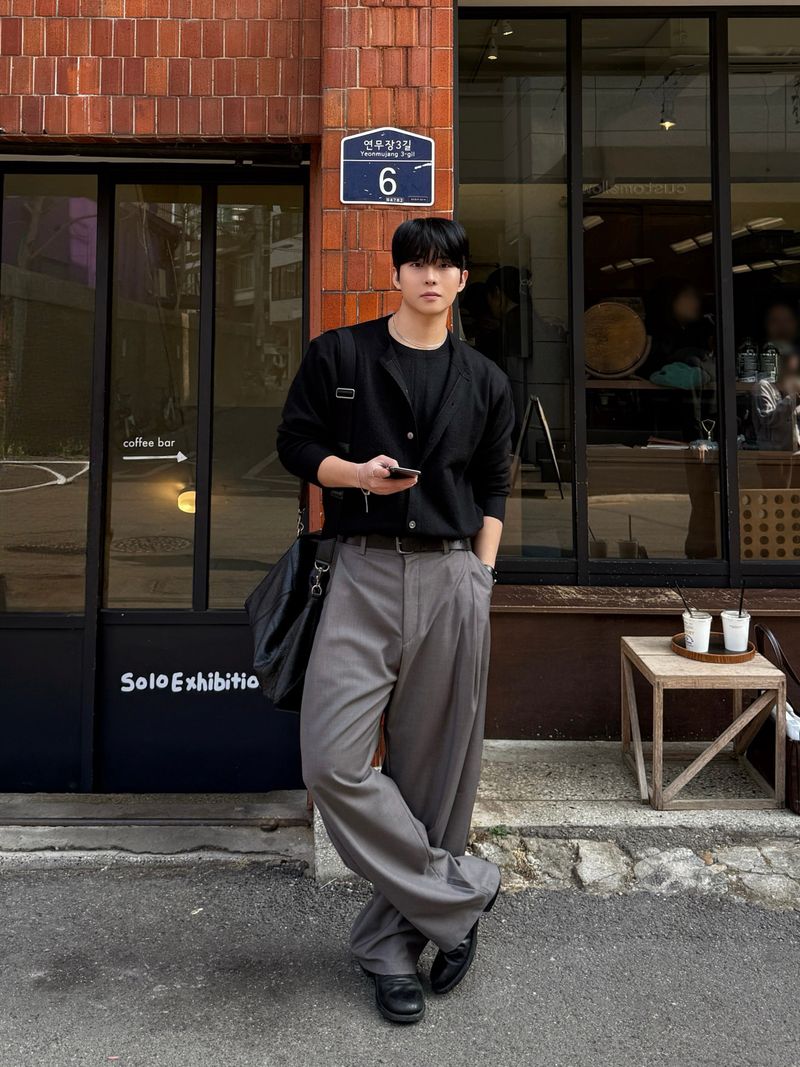 Tieve one tuck slacks