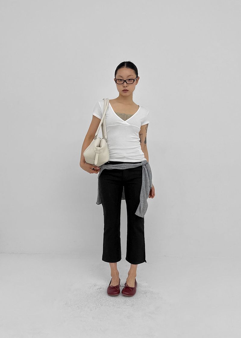 [MADE] Koishi Wrap Short Sleeve Top