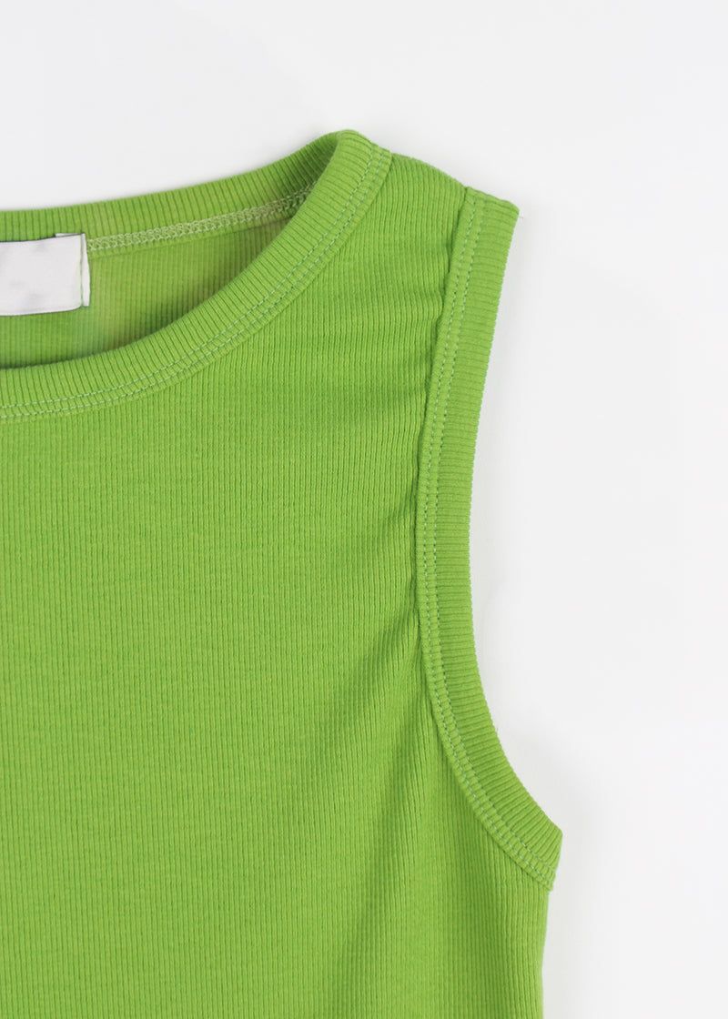 VIVID RIB SLEEVELESS