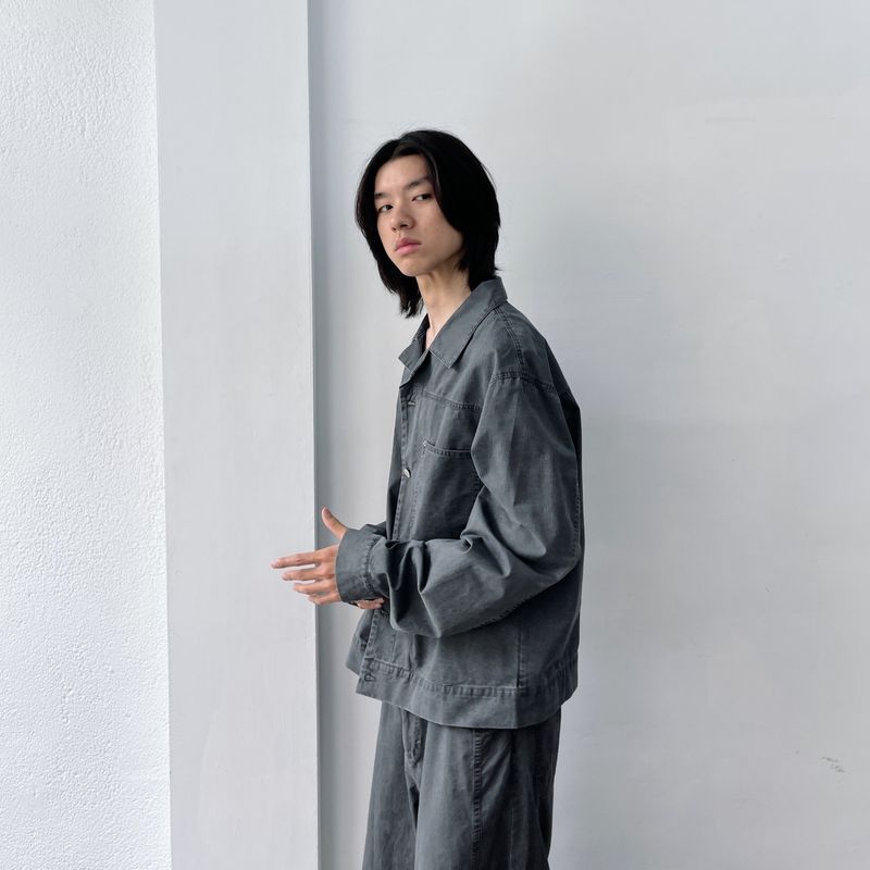 Retro-Tone Lapel Jacket
