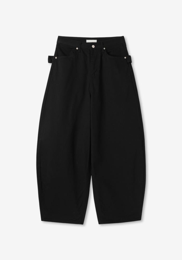 DE Back Point Wide Balloon Pants