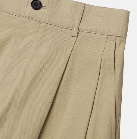 Merries Pintuck Banding Wide Pants