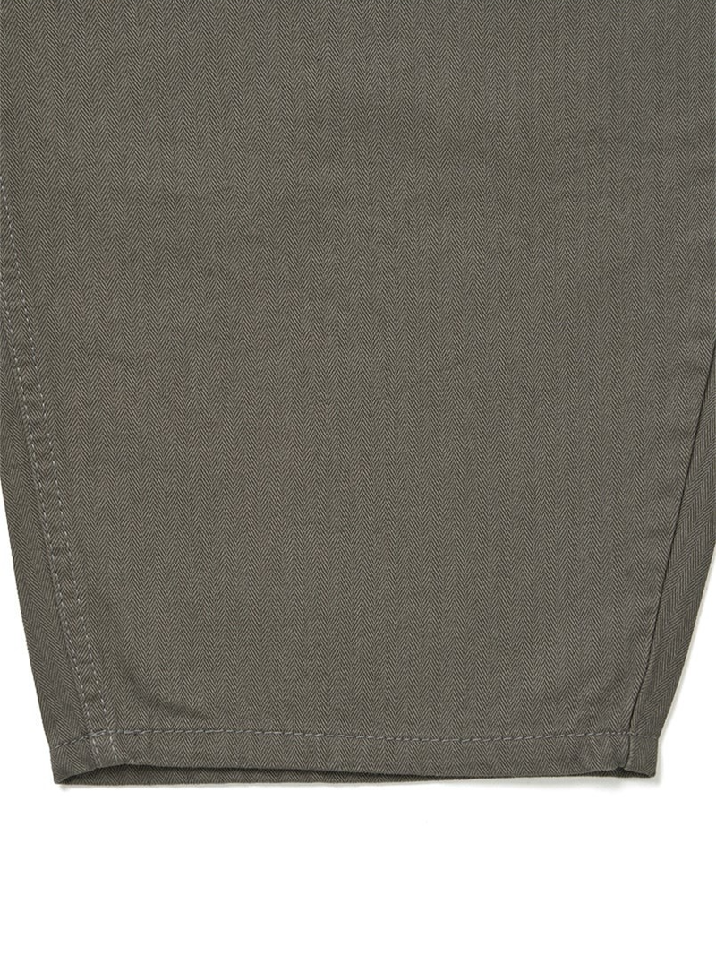 TWILL BACK POCKET STUD PANTS (3C)