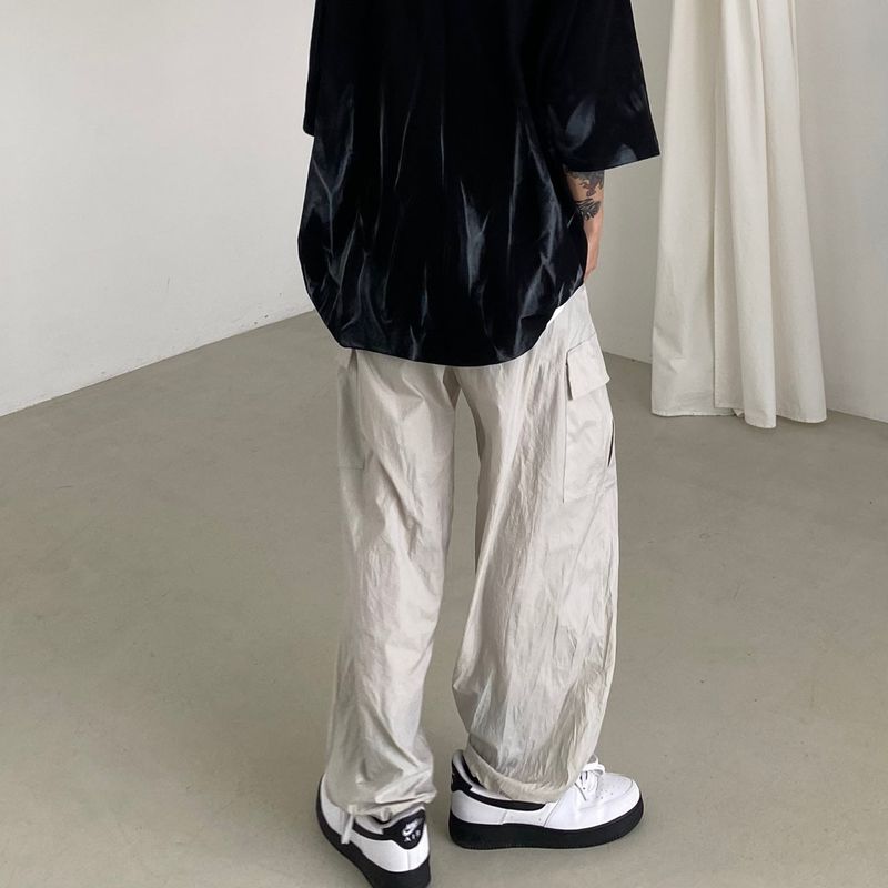 Flame Overfit Round Short Sleeve Tee 2color